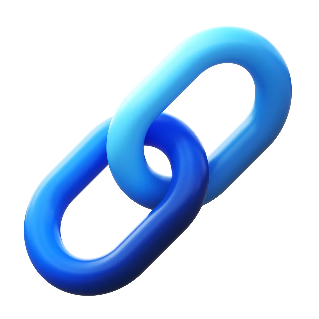 a 3D link illustration